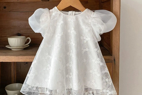 Elegant Baptism & Flower Girl Dress – Perfect for Special Occasions | Eliana Gift Shop