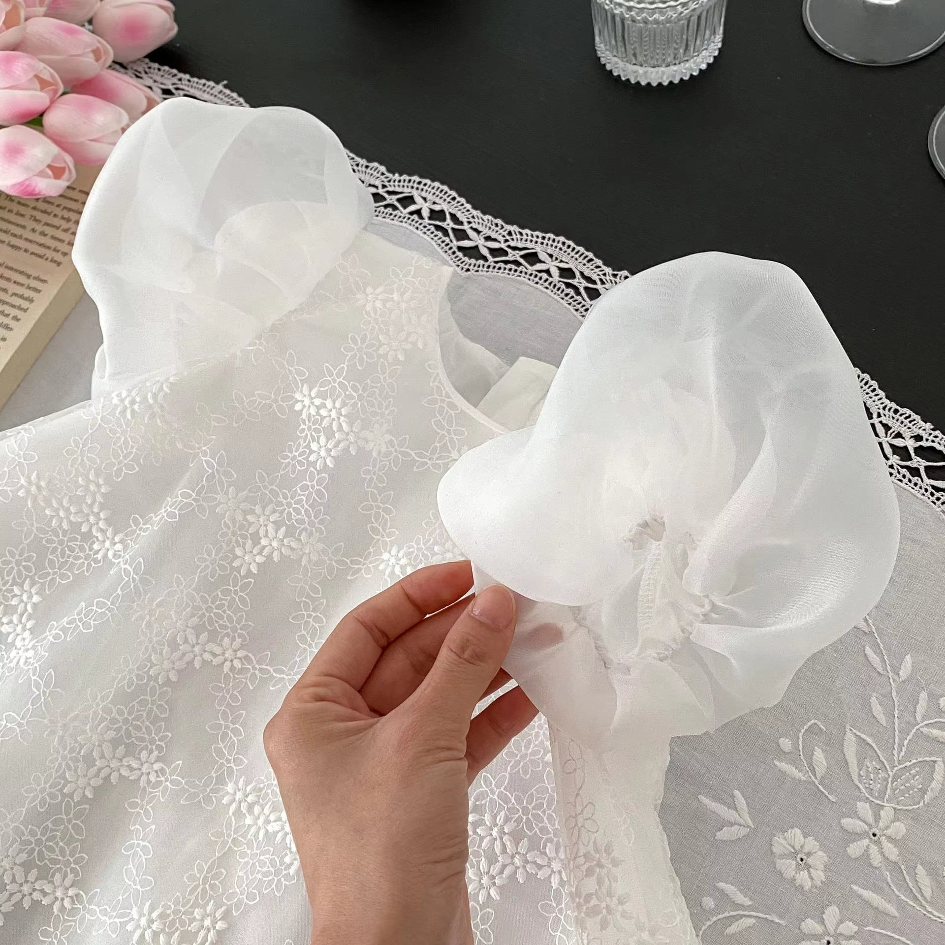 Elegant Baptism & Flower Girl Dress – Perfect for Special Occasions | Eliana Gift Shop