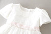 Elegant White Lace Christening Dress