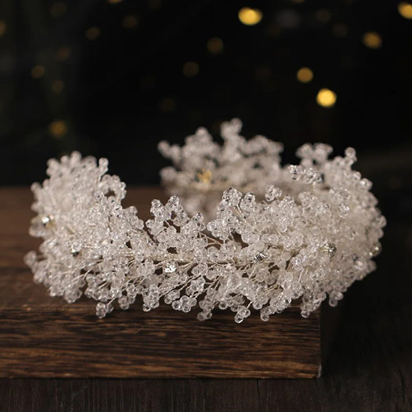 Luxury Bridal Crystal Headpiece – Elegant Wedding Tiara for Brides