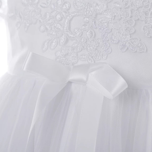 Elegant Christening & Baptism Dresses / Flower Girl Dresses, this dress comes with a Beautiful shoes