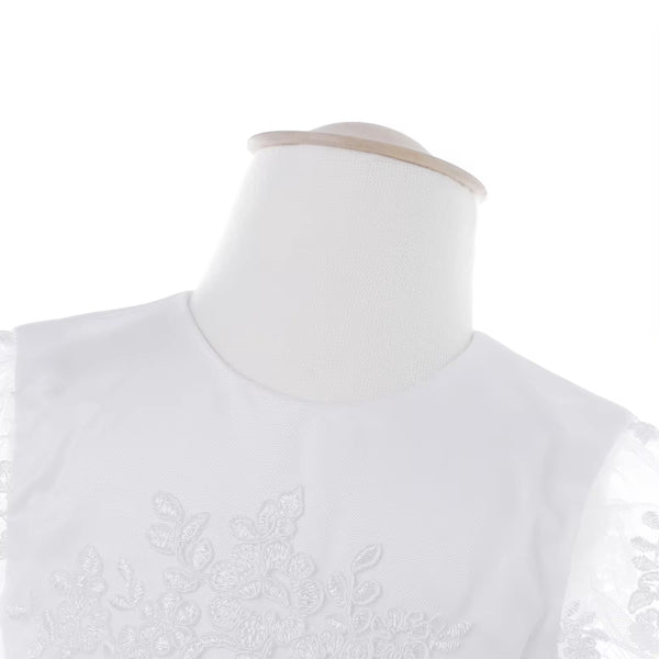 Elegant Christening & Baptism Dresses / Flower Girl Dresses, this dress comes with a Beautiful shoes