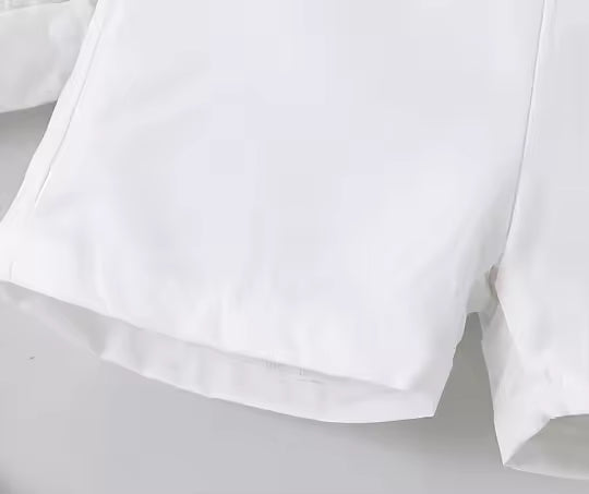 4-Piece Ivory Baby Boy Baptism Outfit – Elegant Christening Suit with Socks for Infants & Toddlers