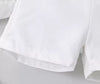 4-Piece Ivory Baby Boy Baptism Outfit – Elegant Christening Suit with Socks for Infants & Toddlers