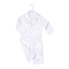 Elegant White Baby Tuxedo Suit for Weddings, Christenings & Formal Events .comes with free shoes