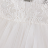 White Lace Baby Girl Dress – Perfect for Baptism & Special Occasions