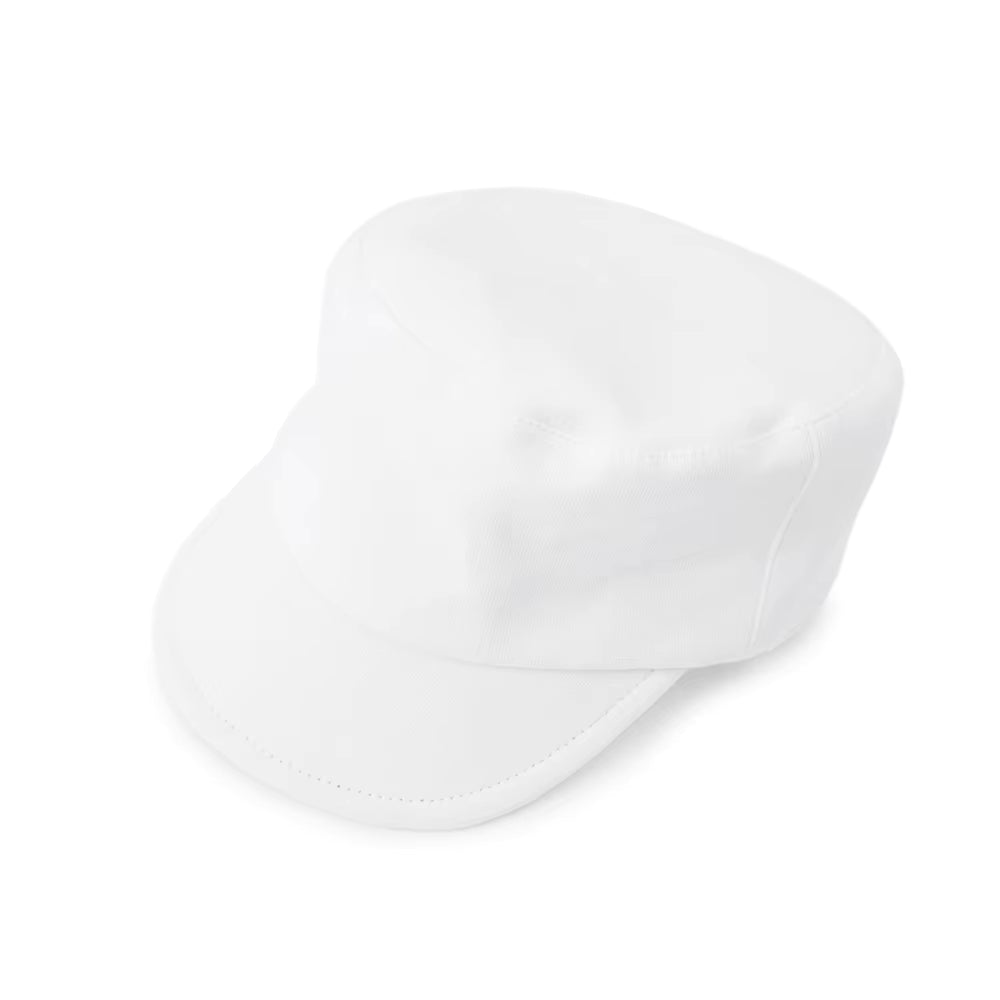 Baby Boy 4‑Piece Christening Outfit – Organic Cotton White Baptism Romper Set with Hat, Bib &Socks