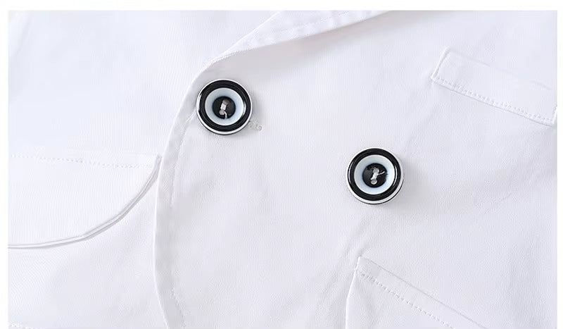 Baby Boy White Formal Suit Set with Bow Tie – Baptism, Wedding & Special Occasion Outfit
