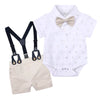 Baby Boy Formal Outfit with Suspenders – Birthday, Wedding & Church Clothes for Toddlers