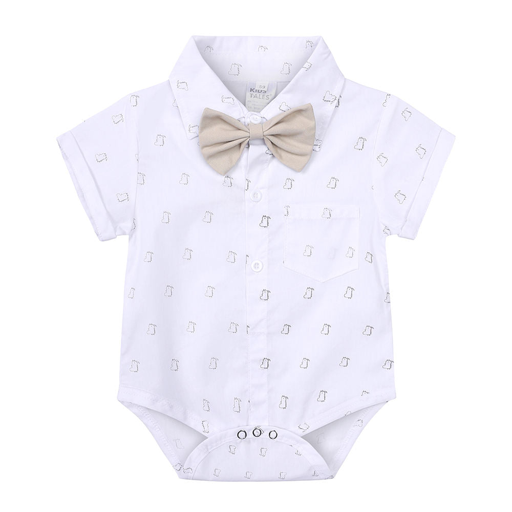 Baby Boy Formal Outfit with Suspenders – Birthday, Wedding & Church Clothes for Toddlers