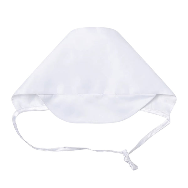 Baby Boy Christening Outfit – White Baptism Suit with Vest, Pants & Bonnet