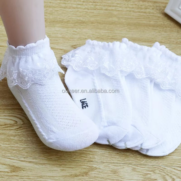 Elegant Baptism & Flower Girl Dress – Perfect for Special Occasions | Eliana Gift Shop .This dress comes with free socks